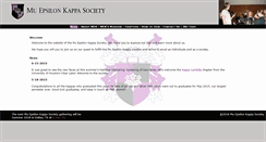 Desktop Screenshot of muepsilonkappa.com